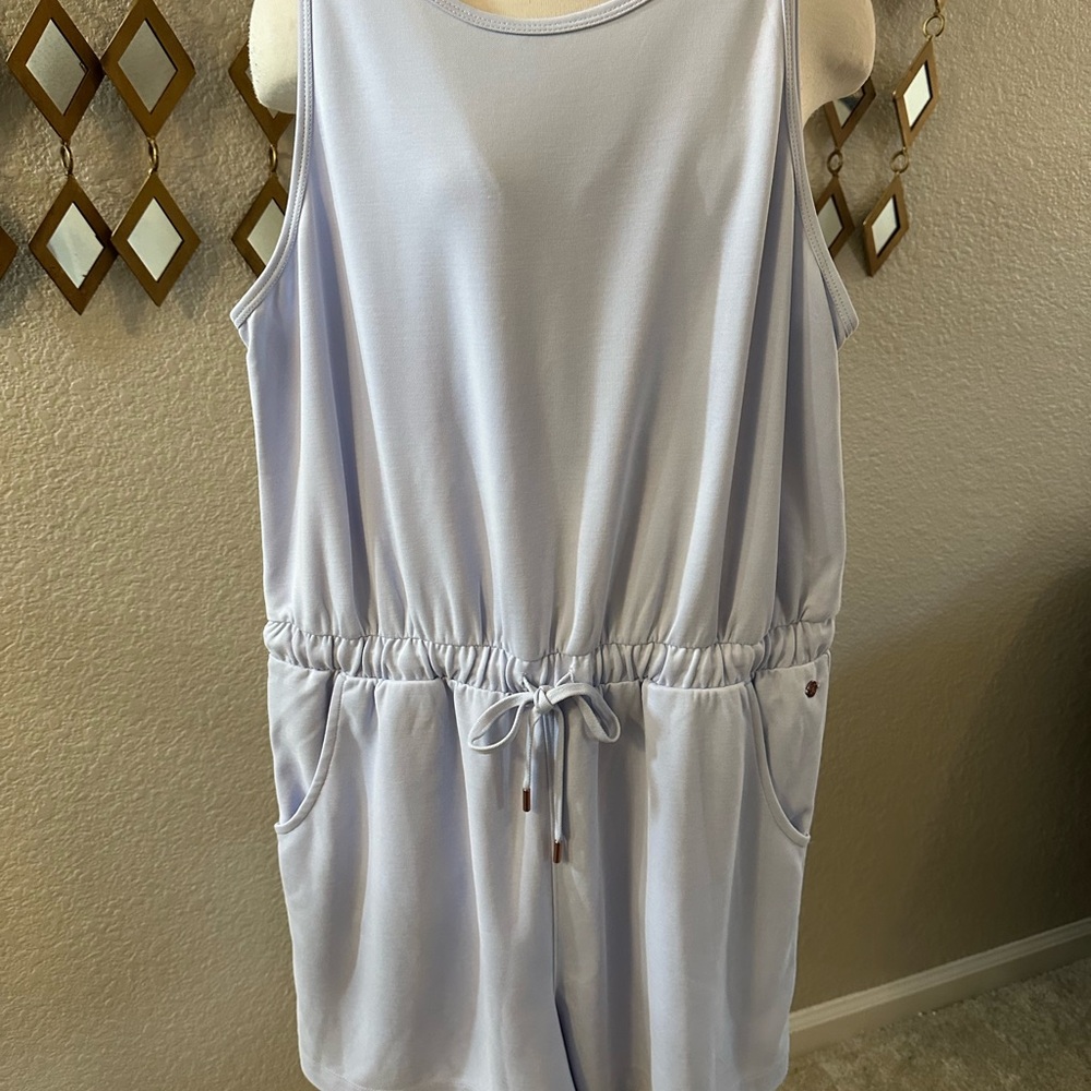 CALIA by Carrie Underwood Light Blue Romper -So Soft
